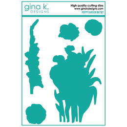 Gina K Designs Dies - Poppy Garden
