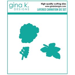 Gina K Designs Dies - Layered Carnation