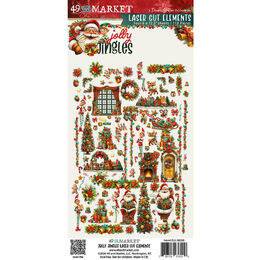 49 And Market Laser Cut Elements - Jolly Jingles