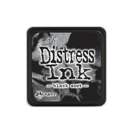 Tim Holtz Distress Mini Ink Pad - Black Soot