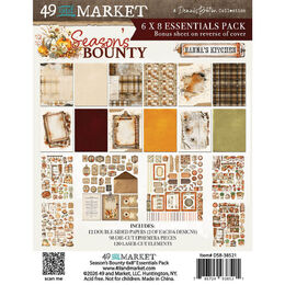 49 And Market Essentials Pack 6"X8" - Season's Bounty