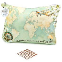 49 And Market Essentials Project Tote W/ Enamel Dots - Wanderlust Explorer