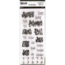 Dyan Reaveley's Dylusions Creative Dyary Stamp Set DYE56713