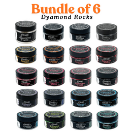 EOFY DEAL - Dylusions Dyamond Rocks Bundle of 6 Jars