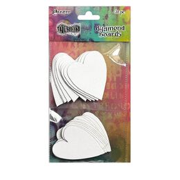 Dylusions Dyamond Boards - Hearts DYM86840