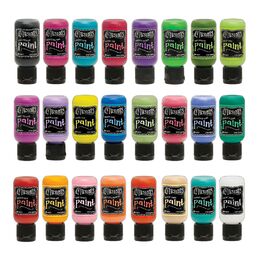 Dylusions Paint Flip Cap Bottles 1 oz - Choose from over 30 colours 