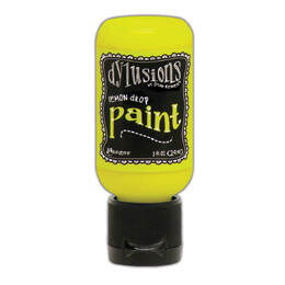 Dylusions Paint Flip Cap 1oz - Lemon Drop DYQ70528