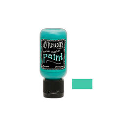Dylusions Paint Flip Cap 1oz - Vibrant Turquoise DYQ70702