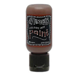 Dylusions Flip Cap Paint 1oz - Chocolate Drop DYQ85638