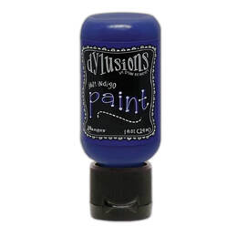 Dylusions Flip Cap Paint 1oz - Just Indigo DYQ85652