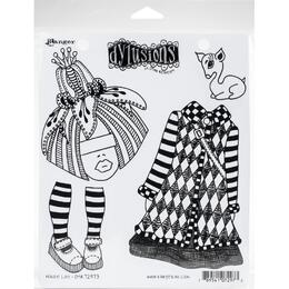 Dyan Reaveley's Dylusions Cling Stamp Collections 8.5"X7" - Maisie Lilly DYR72973