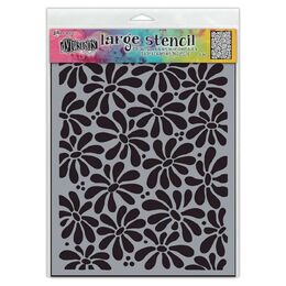 Dyan Reaveley's Dylusions Stencil 9" x 12" - Large Field of Daisies DYS87571