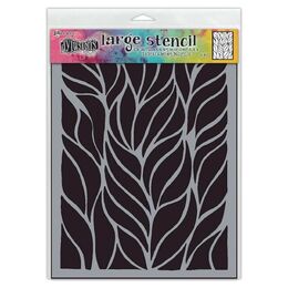 Dyan Reaveley's Dylusions Stencil 9" x 12" - Large Fronds of Fun DYS87588