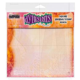 Dylusions Stampers Anonymous Journal/Stamp Block - Square DYSSB