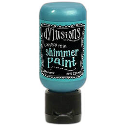 Dylusions Shimmer Paint 1oz - Calypso Teal DYU74380
