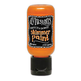 Dylusions Shimmer Paint 1oz - Squeezed Orange DYU81463