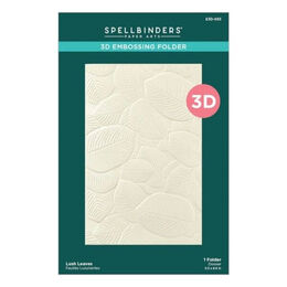 Spellbinders 3D Embossing Folder - Happy Hour Collection - Lush Leaves E3D-083