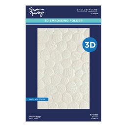 Spellbinders 3D Embossing Folder - Ornate Eggs (by Simon Hurley) E3D-169