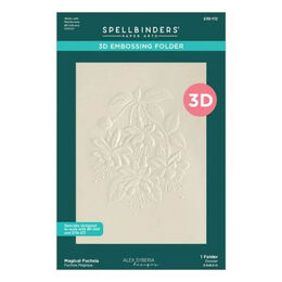 Spellbinders 3D Embossing Folder - Magical Fuchsia E3D-172
