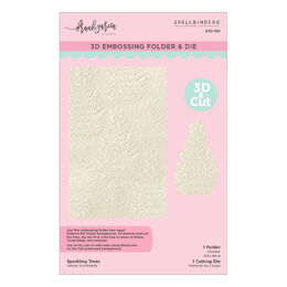 Spellbinders 3D Embossing Folder - Sparkling Trees (by Frank Garcia) E3D-190
