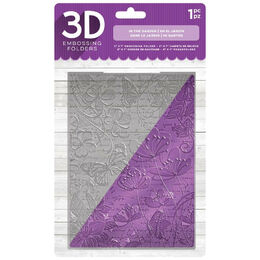 Crafter’s Companion 3D Embossing Folder 5”x7” - In the Garden