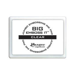 Ranger Big Emboss-It Ink Pad Jumbo - Clear 4.25" x 6.25" EMB34131 