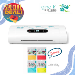 Gina K Designs Fuse Foiling System AU version BONUS 4 pk Fancy Foils