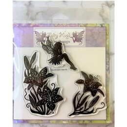 Fairy Hugs Stamps - Taylor's Tiger Lily