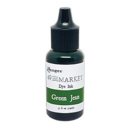 49 & Market Reinker - Green Jean