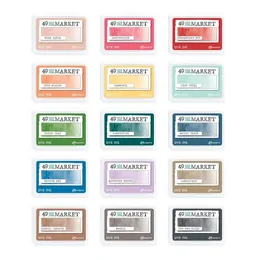 49 & Market Dye Ink Pads - 15 Colours Bundle