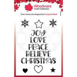 Woodware Clear Stamp Singles - Word Tree (3.8in x 2.6in)