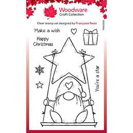 Woodware Clear Stamps Singles - Star Gnome (4in x 6in)