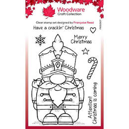 Woodware Clear Stamps Singles - Nutcracker Gnome (4in x 6in)