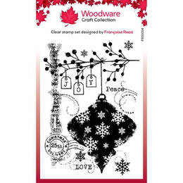 Woodware Clear Stamps Singles - Winter Bauble (4in x 6in)