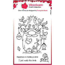 Woodware Clear Stamps Singles - Birdwatching (4in x 6in)
