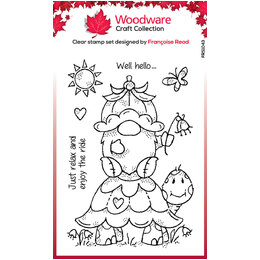 Woodware Clear Stamps Singles - Garden Stroll (4in x 6in)