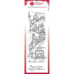 Woodware Clear Stamp Singles - Peaceful Night (8in x 2.6in)
