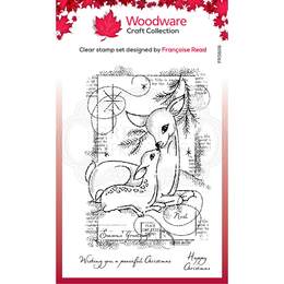 Woodware Clear Stamp Singles - Baby Deer (4in x 6in)