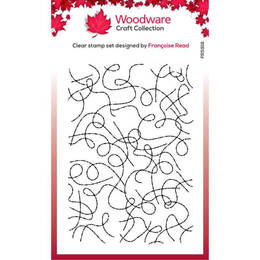 Woodware Clear Stamps Singles - Threads (4in x 6in)
