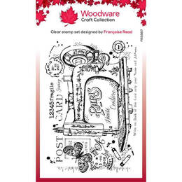 Woodware Clear Stamps Singles - Sewing Machine (4in x 6in)
