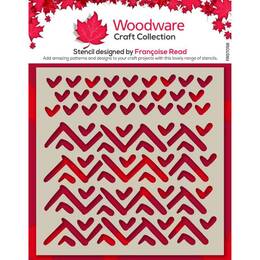 Woodware Stencil - Tribal (6 in x 6 in)
