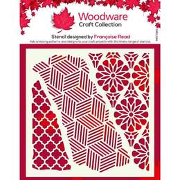 Woodware Stencil - Quito (6in x 6in)