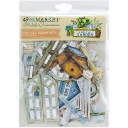 49 And Market Die-Cut Elements - From the Garden