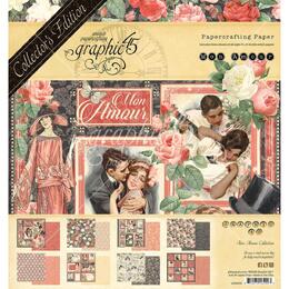 Graphic 45 Collector's Edition Pack 8"X8" - Mon Amor