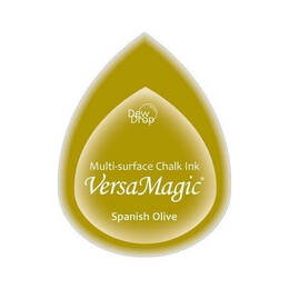 Tsukineko VersaMagic Dew Drops - Spanish Olive