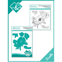 Gina K Designs Stamps & Dies BUNDLE - A Bit of Spring