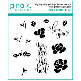 Gina K Designs Stamps - Mini Blossoms MINI