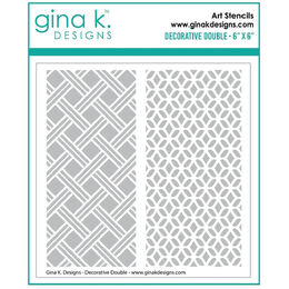 Gina K Designs Stencils - Decorative Double