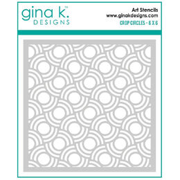 Gina K Designs Stencils - Crop Circles