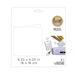 Gina K Fuse Foiling System Carrier Sheets 2-pack